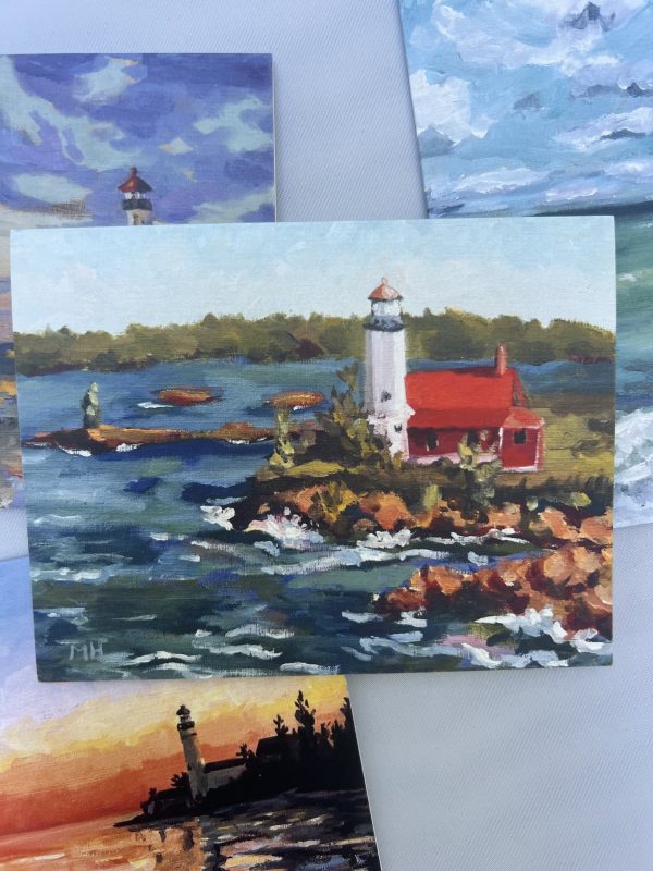 Michigan Lighthouse Card Variety Pack - Image 2